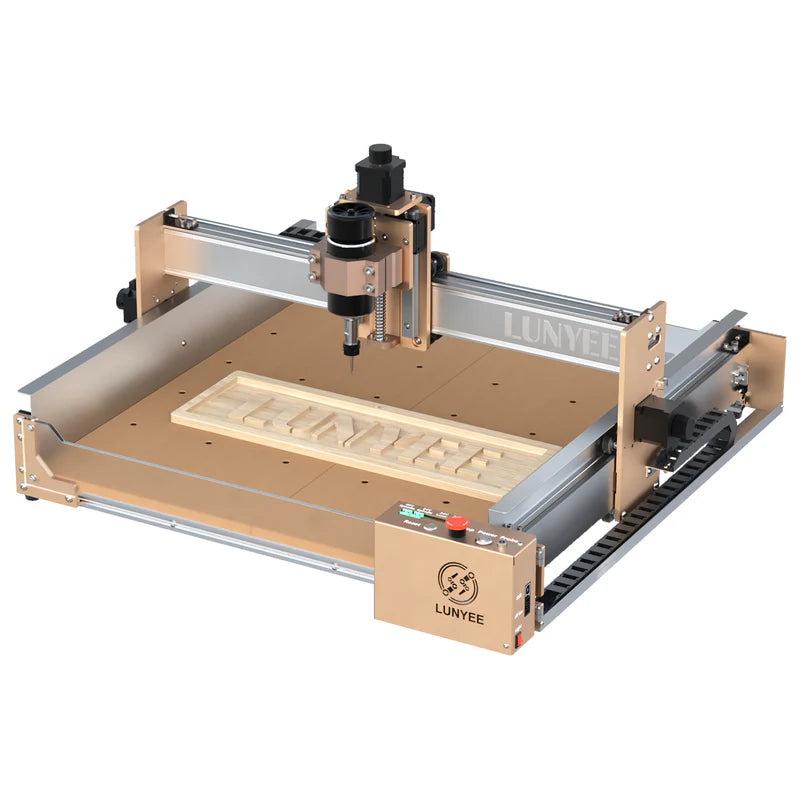 LUNYEE 4040 Pro CNC Router Machine,Upgraded 3-Axis Engraving All-Metal CNC Machine